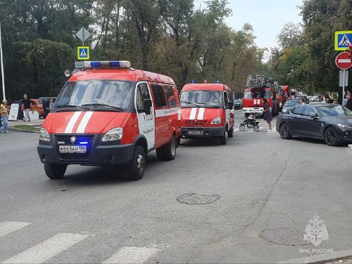 В БЦ «Манхэттен» случился пожар | Радио Форум